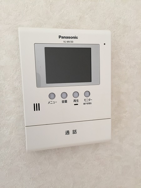 録画機能内蔵カラーテレビドアホン