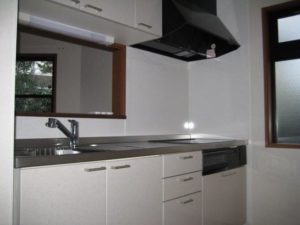 IHクッキングヒーター付きシステムキッチン